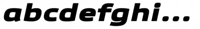 Etelka Black Expanded Italic