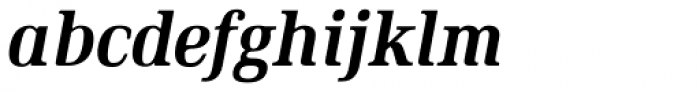 Ethos Condensed Bold Italic