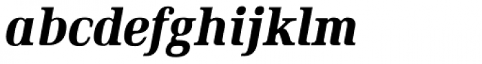 Ethos Condensed Heavy Italic