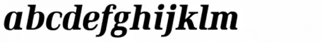 Ethos Condensed Heavy Italic