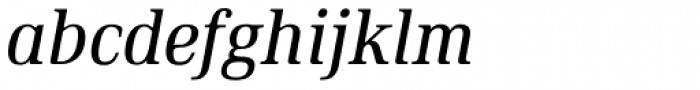 Ethos Condensed Regular Italic