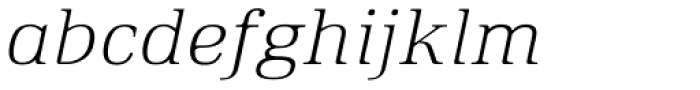 Ethos Expanded Thin Italic