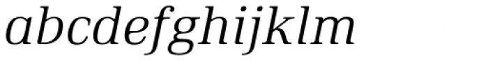 Ethos Light Italic