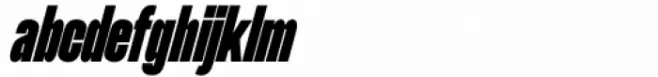 Etrusco Now  Compressed Heavy Italic