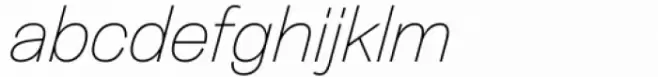 Etrusco Now  Thin Italic
