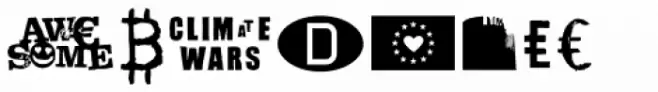 Euro Icon Kit Symbols