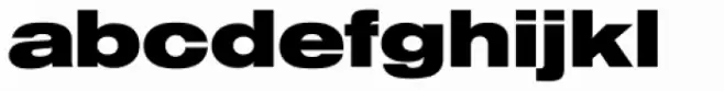 Europa Grotesk SB Bold Extd