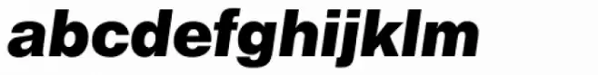 Europa Grotesk SB Bold Italic
