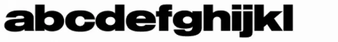 Europa Grotesk SH Bold Extd