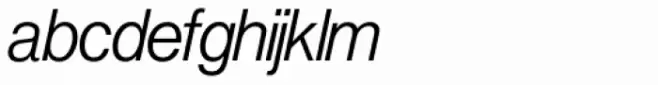 Europa Grotesk SH Light Italic