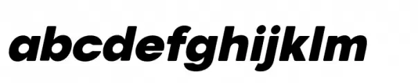European Sans Pro Black Italic