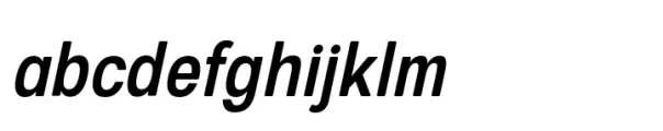 European Sans Pro Condensed Medium Italic