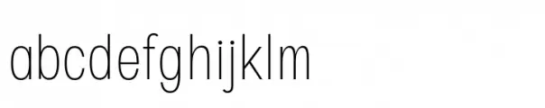 European Sans Pro Condensed Thin
