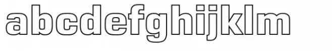 Eurostile LT Outline Bold