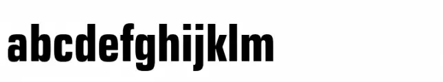 Eurostile Next Paneuropean Condensed Bold