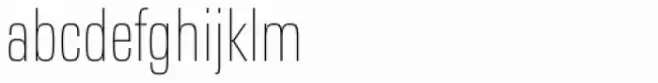 Eurostile Next Pro Condensed UltraLight