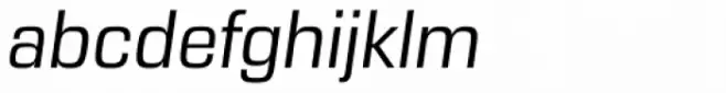 Eurostile Next Pro Italic