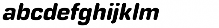 Eurostile Round Black Italic