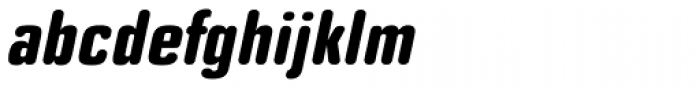 Eurostile Round Condensed Heavy Italic