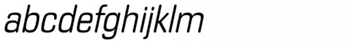 Eurostile Round Condensed Italic