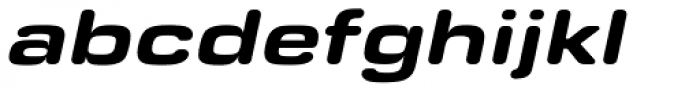 Eurostile Round Extended Black Italic
