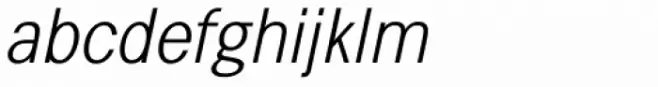 Eurotypo SII Condensed Italic