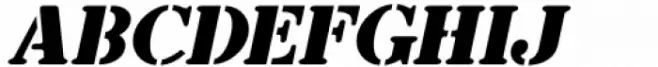 Eutaw Stencil JNL Oblique