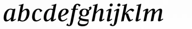 Every Core HEAD Medium Italic