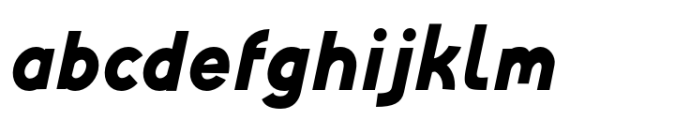 Evie Sans Bold Italic