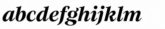 Evoque Bold Italic