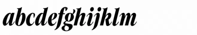 Evoque Condensed Bold Italic