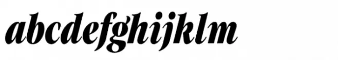 Evoque Condensed Heavy Italic