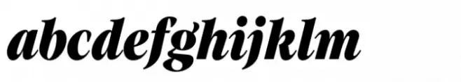 Evoque Narrow Heavy Italic