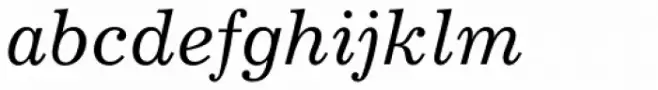 Excelsior Cyrillic Italic
