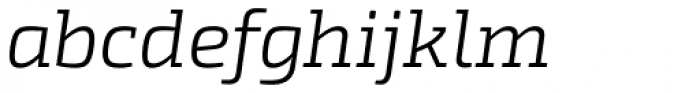 Exo Slab Pro Light Italic