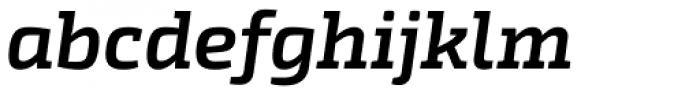 Exo Slab Pro SemiBold Italic