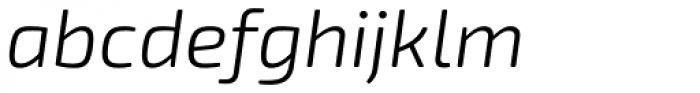 Exo Soft Light Italic