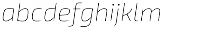 Exo Soft Thin Italic