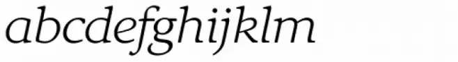 Exquisite Pro Light Italic