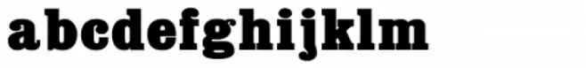 Eyptian Bold Expanded Bold