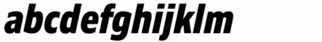 Faculty Condensed Bold Italic