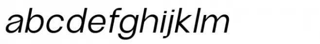 Faffin Sans Book Italic