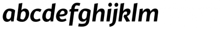 Fair Sans Text SemiBold Italic