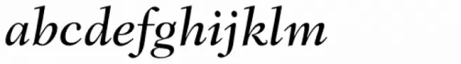 Fairfield LH 56 Medium Italic