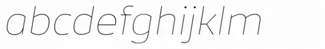 Famiar Thin Italic