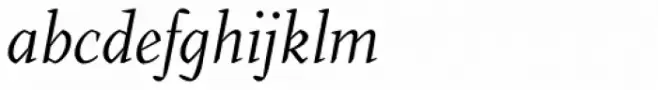 Farrerons Serif Light Italic