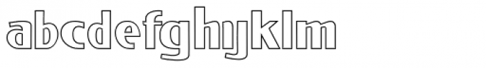 Fat Font Grotesk Outline