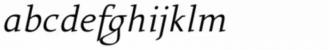 Favarotta Light Italic