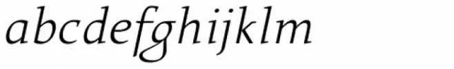 Favarotta Thin Italic