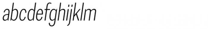 Favela Ultra Light Italic